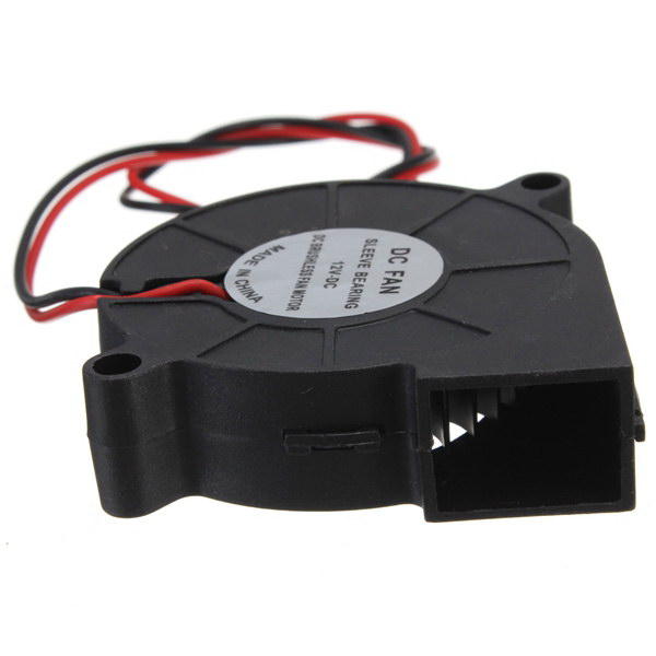 3Pcs 3D Printer 12V DC 50mm*50mm Blow Radial Cooling Fan COD